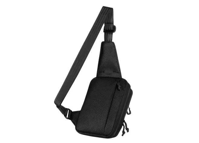 Сумка M-Tac Sling Pistol Bag Hex с липучкой Black Фото 3
